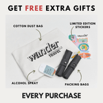 Wander Open Front Luggage - Carry On - Wander Global