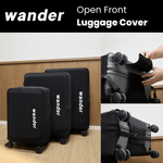 Wander Open Front Luggage Cover - Wander Global