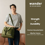 Wander Re-Nylon Laptop Tote - Wander Global