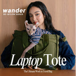 Wander Re-Nylon Laptop Tote - Wander Global
